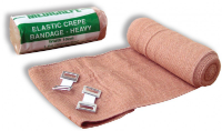 FASTAID CREPE BANDAGE HEAVY 10CM BROWN